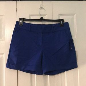 New Royal Blue Women’s Size 10 Mid Rise Shorts